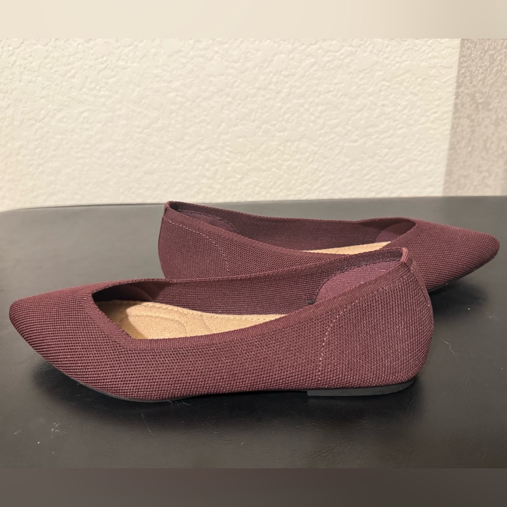 NWOT Old Navy Red Flats Comfortable Loafers